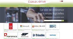 Desktop Screenshot of datavenir.com