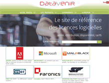Tablet Screenshot of datavenir.com